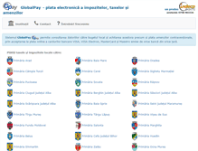 Tablet Screenshot of globalpay.ro